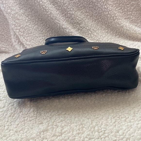 MCM Black Leather Handbag